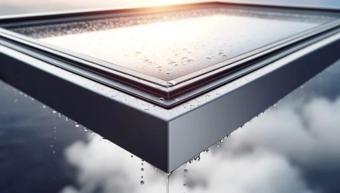 Condensation inside skylight : r/DIYUK