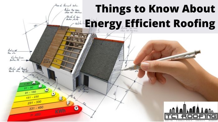 Things to Know About Energy Efficient Roofing