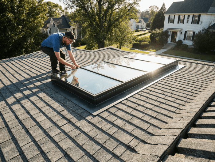 Skylight Installation | Edison California Roofing